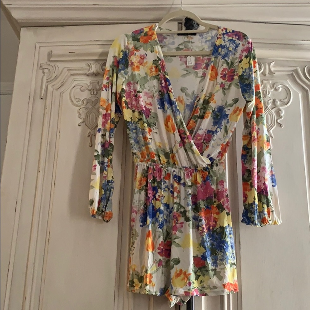 Floral romper